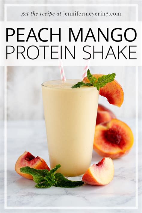 How many protein are in peach mango - calories, carbs, nutrition