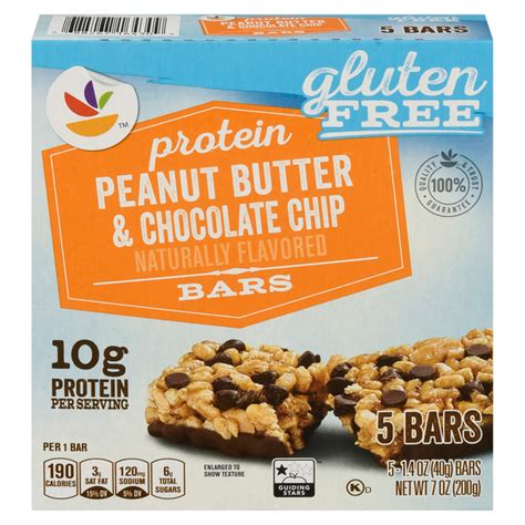 How many protein are in peanut butter chocolate chip granola bar - calories, carbs, nutrition