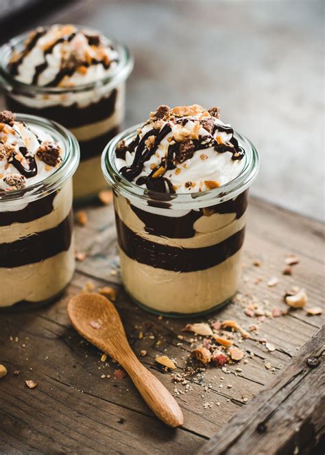 How many protein are in peanut butter mousse chocolate parfait - calories, carbs, nutrition