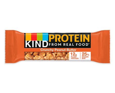 How many protein are in peanut butter snack bar - calories, carbs, nutrition