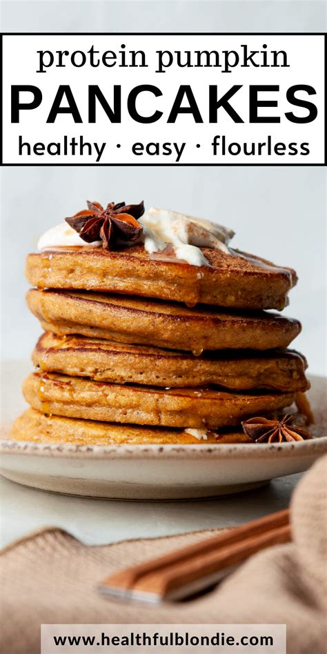 How many protein are in pear-topped pumpkin pancakes - calories, carbs, nutrition