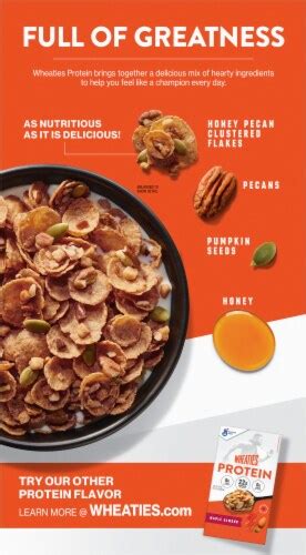 How many protein are in pecan cereal - calories, carbs, nutrition