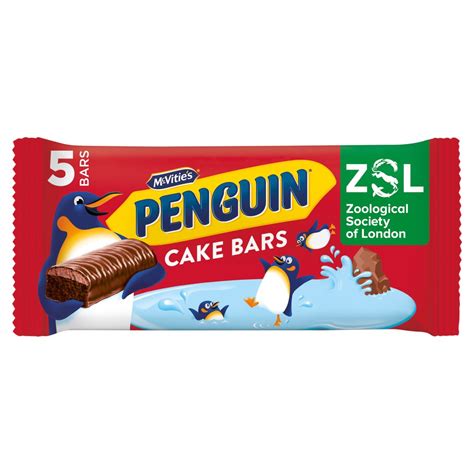 How many protein are in penguin cake bar - calories, carbs, nutrition