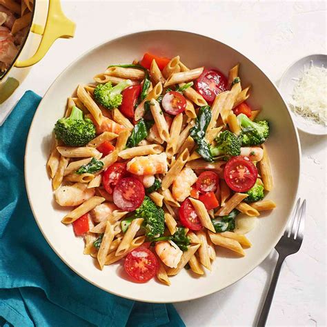 How many protein are in penne primavera - calories, carbs, nutrition