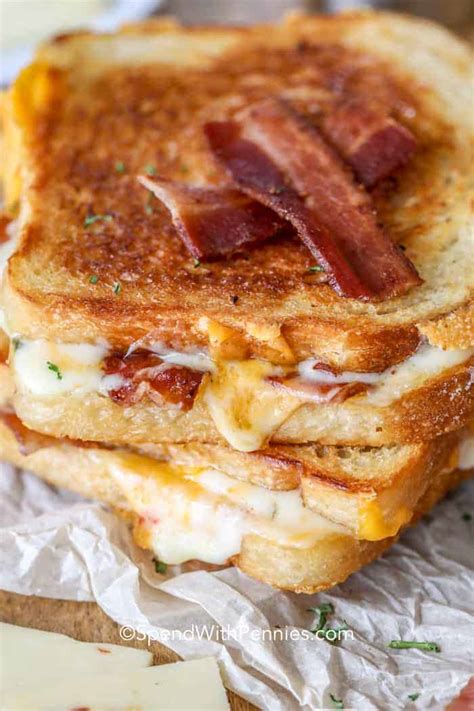 How many protein are in pepper bacon grilled cheese (70247.1) - calories, carbs, nutrition