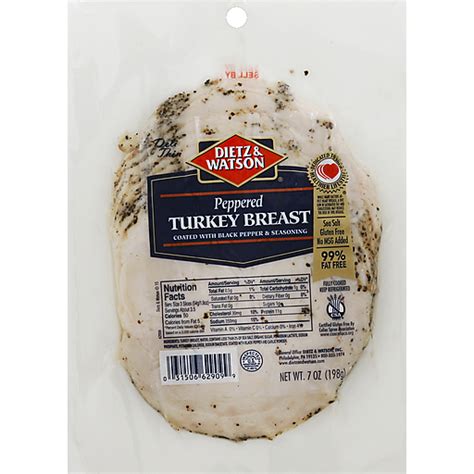 How many protein are in peppered turkey with jack & red onion - calories, carbs, nutrition