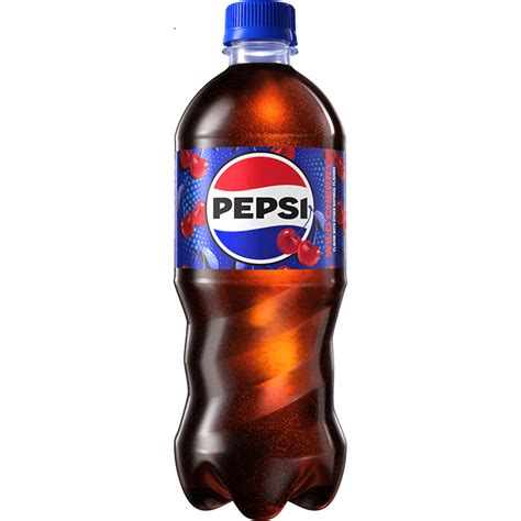 How many protein are in pepsi wild cherry, bottle, 20oz - calories, carbs, nutrition