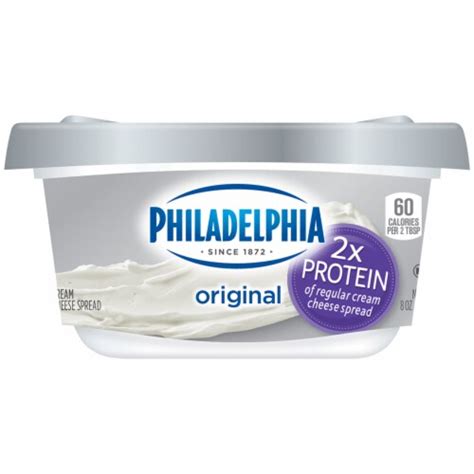 How many protein are in philadelphia regular2 - calories, carbs, nutrition