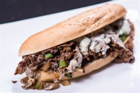 How many protein are in philly beef sub sandwich - calories, carbs, nutrition