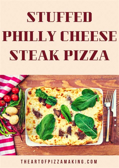 How many protein are in philly cheese stuffed pizza - calories, carbs, nutrition