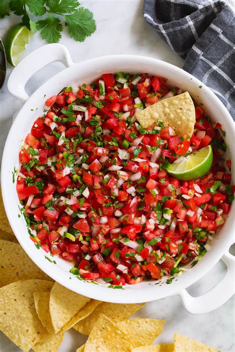 How many protein are in pico de gallo - calories, carbs, nutrition