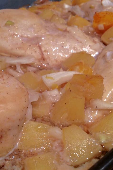 How many protein are in pineapple chicken bake - calories, carbs, nutrition