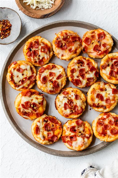 How many protein are in pizza bites - calories, carbs, nutrition