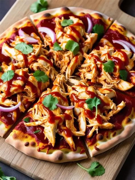 How many protein are in pizza snowshoe bbq chicken cut 8 - calories, carbs, nutrition