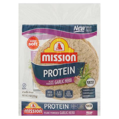 How many protein are in plain tortilla wrap - calories, carbs, nutrition