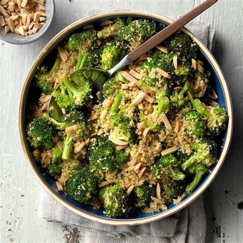 How many protein are in pok? bowl broccoli couscous - calories, carbs, nutrition