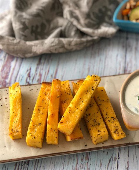 How many protein are in polenta fries - calories, carbs, nutrition