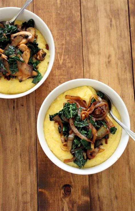 How many protein are in polenta with caramelized onions - calories, carbs, nutrition