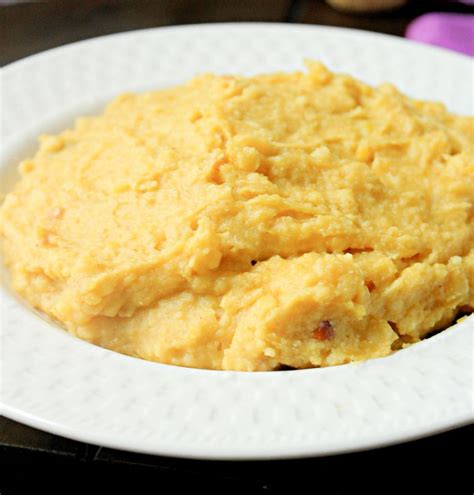 How many protein are in polenta with pumpkin - calories, carbs, nutrition