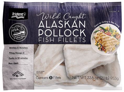 How many protein are in pollock 4 oz frozen citrus herb - calories, carbs, nutrition