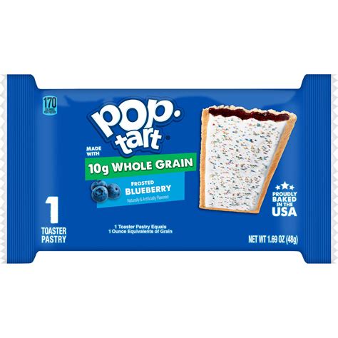 How many protein are in pop tarts (blueberry) - calories, carbs, nutrition