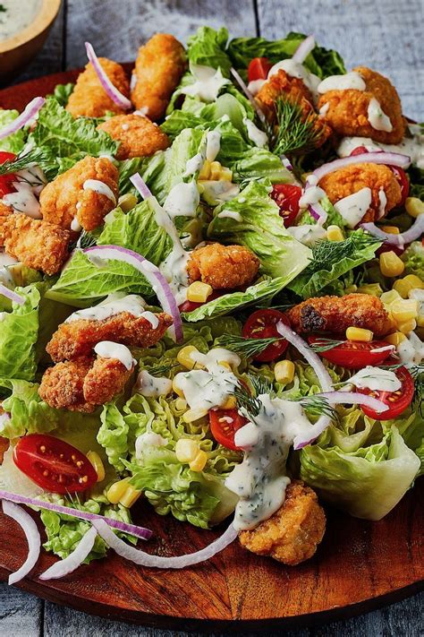 How many protein are in popcorn chicken salad - calories, carbs, nutrition