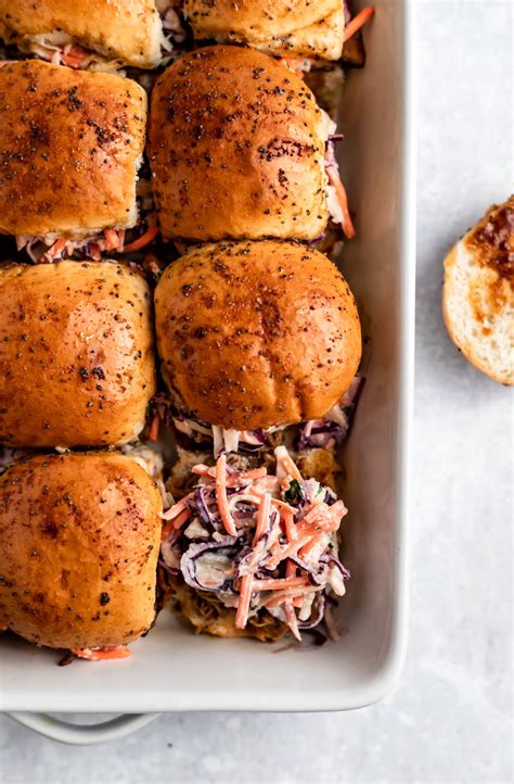 How many protein are in pork bbq sliders - calories, carbs, nutrition