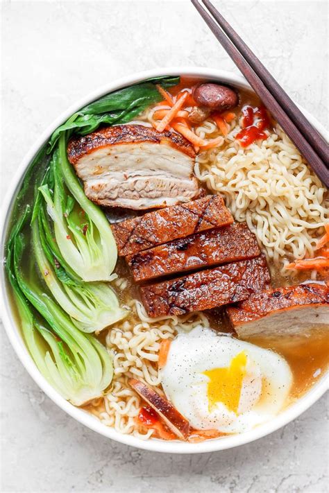 How many protein are in pork belly ramen - calories, carbs, nutrition