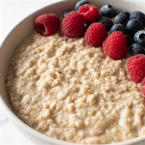 How many protein are in porridge - calories, carbs, nutrition