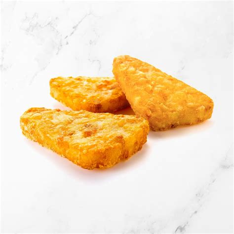 How many protein are in potatoes hash brown patty triangle 2 ea - calories, carbs, nutrition