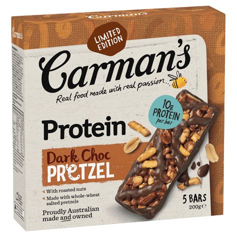 How many protein are in pretzel choc - calories, carbs, nutrition