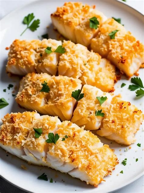 How many protein are in pretzel-crusted cod - calories, carbs, nutrition