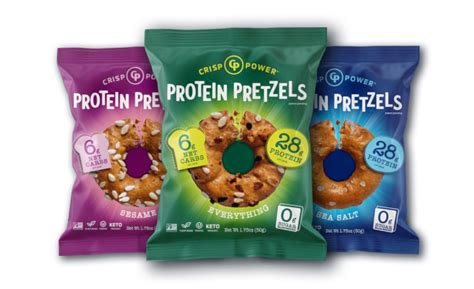 How many protein are in pretzels - salt & pepper rounds - calories, carbs, nutrition