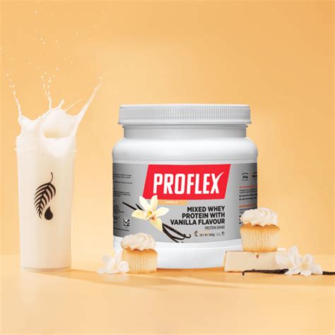 How many protein are in proflex 20 shake - calories, carbs, nutrition