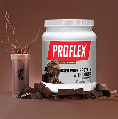 How many protein are in proflex 20~dutch chocolate - calories, carbs, nutrition