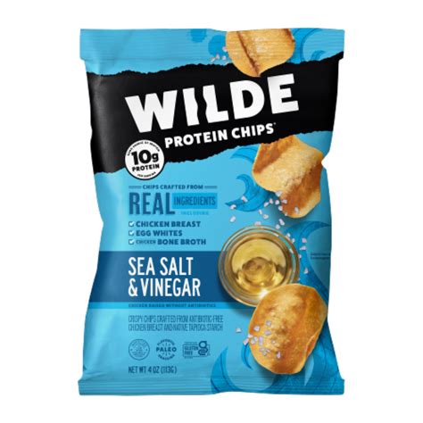 How many protein are in protein chips (sea salt) - calories, carbs, nutrition