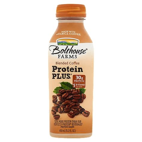 How many protein are in protein plus blended coffee - calories, carbs, nutrition