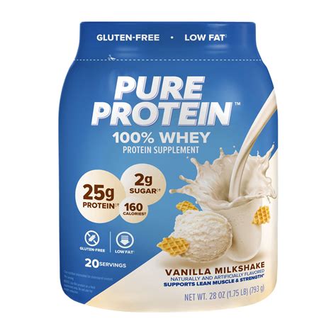 How many protein are in protein powder - vanilla whey - calories, carbs, nutrition