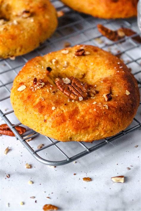 How many protein are in pumpkin bagels - calories, carbs, nutrition