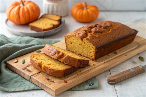 How many protein are in pumpkin loaf - calories, carbs, nutrition