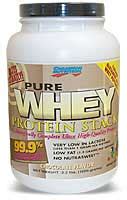 How many protein are in pure whey protein stack - calories, carbs, nutrition