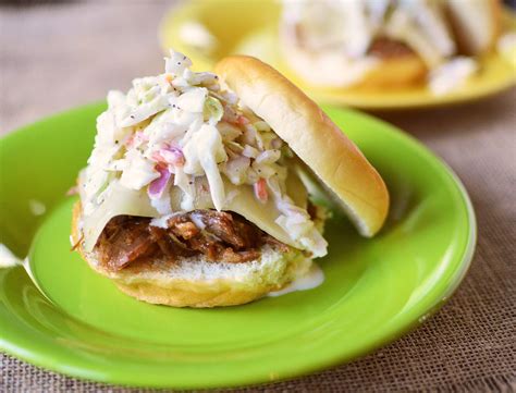 How many protein are in quick bbq sandwiches with slaw - calories, carbs, nutrition