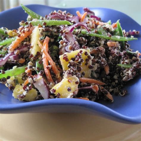 How many protein are in quinoa asian slaw - calories, carbs, nutrition
