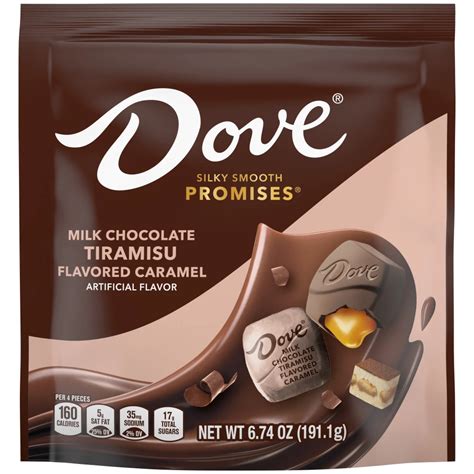 How many protein are in raisins and peanuts, chocolate covered, dove - calories, carbs, nutrition