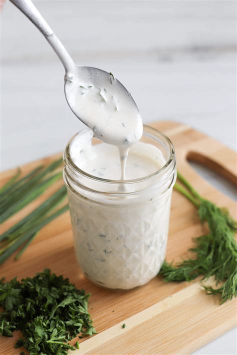 How many protein are in ranch herb dressing - calories, carbs, nutrition