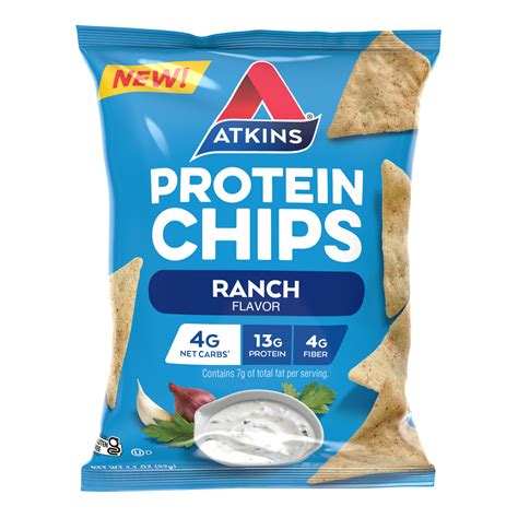 How many protein are in ranch potato chips - calories, carbs, nutrition