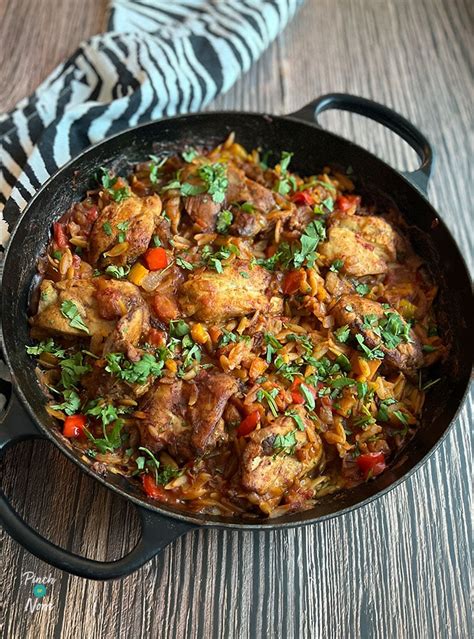 How many protein are in ras el hanout chicken - calories, carbs, nutrition