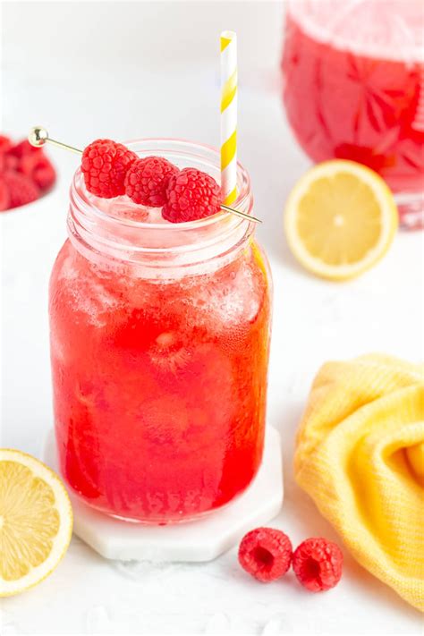 How many protein are in raspberry lemonade - calories, carbs, nutrition