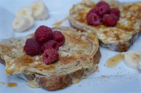 How many protein are in raspberry nutella french toast - calories, carbs, nutrition