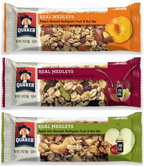 How many protein are in real medley bar - calories, carbs, nutrition